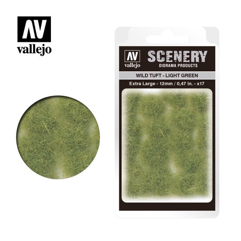 Vallejo: Scenery Extra Large Wild Tuft Light Green