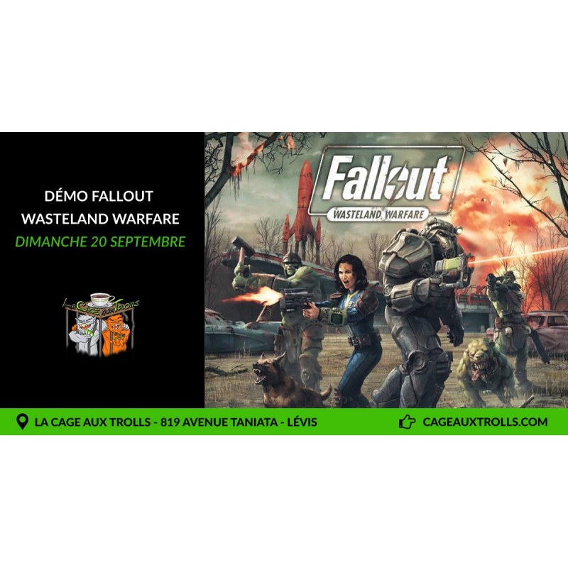 Démo Fallout wastland warfare - 20/09/2020