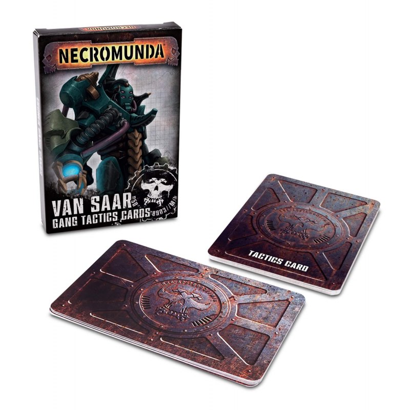 Necromunda: Van Saar Gang Tactics Cards (Second Edition) (Anglais)