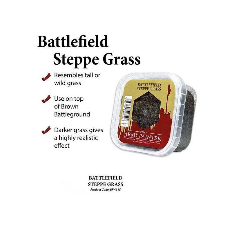 Army Painter Battlefields: Static Steppe Grass (150ml)