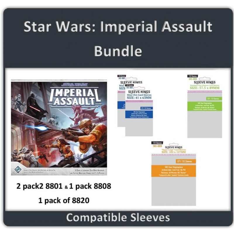 Sleeve Bundle Star Wars Imperial Assault