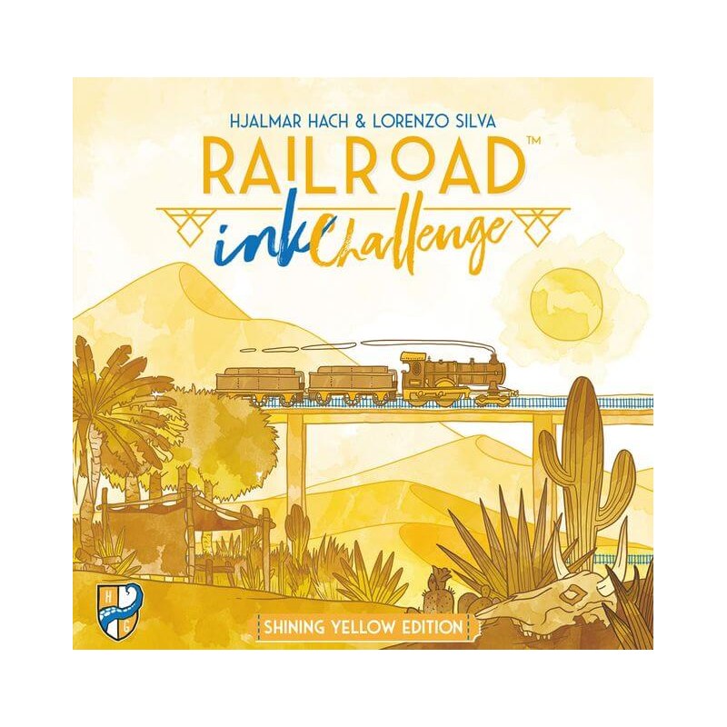 Railroad Ink Challenge - jaune jeu