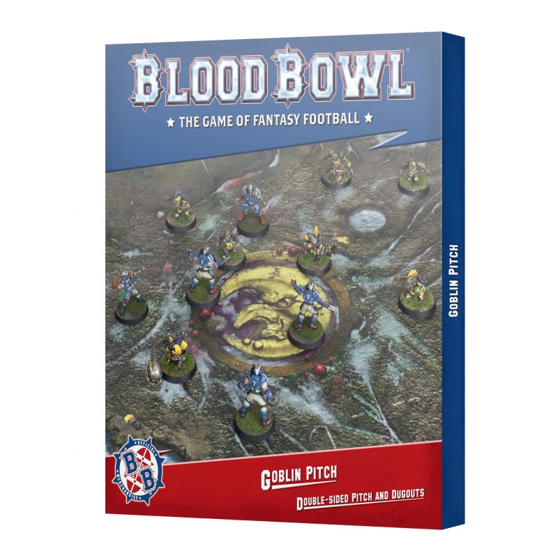 Blood Bowl Goblin Pitch – Double-sided Pitch and Dugouts