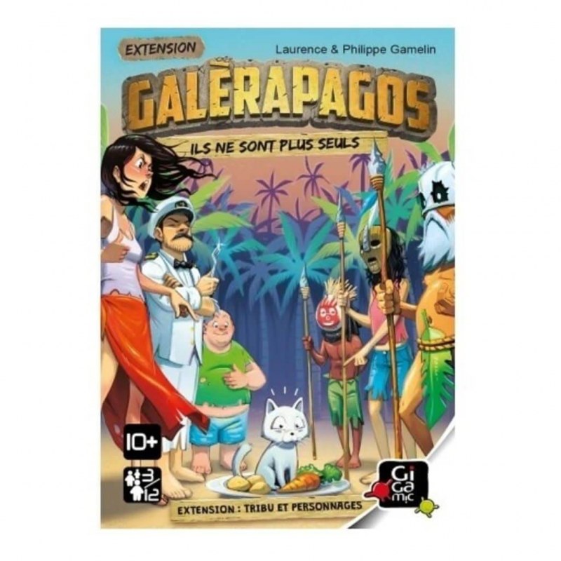 Galérapagos - L'extension Tribu et personnages