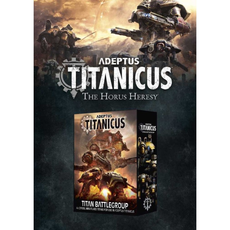 Warhammer 40k Adeptus Titanicus Titan Battlegroup 