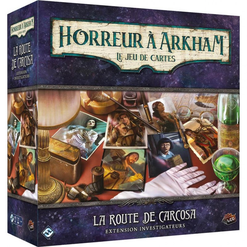 Horreur a Arkham le jeu de carte: La Route de Carcosa extension Investigateurs