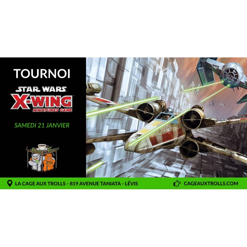 Tournoi X-Wing - 21/01/2023