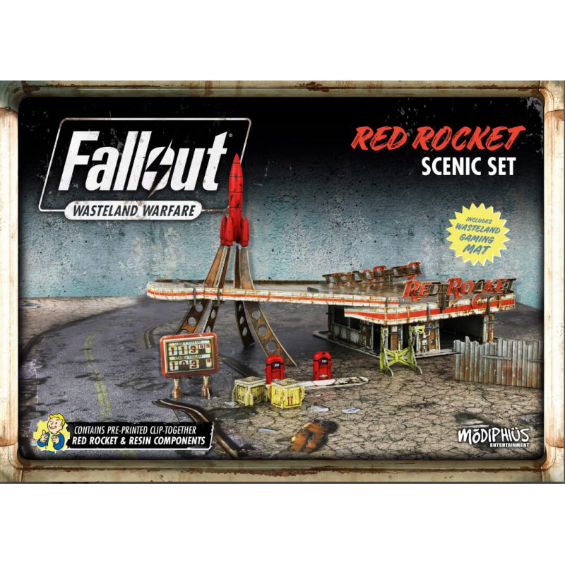 Fallout wasteland warfare Red rocket