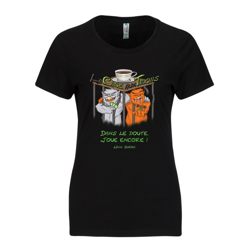 T-shirt Femme La cage aux Trolls