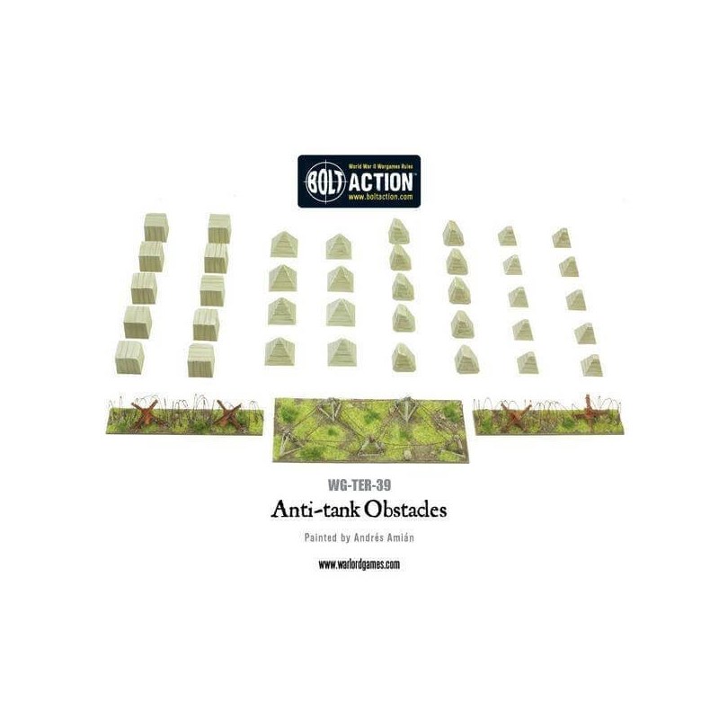 Anti-Tank Obstacles bolt action