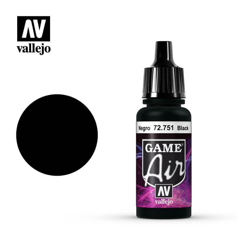 Vallejo: Game Air Black 17ml