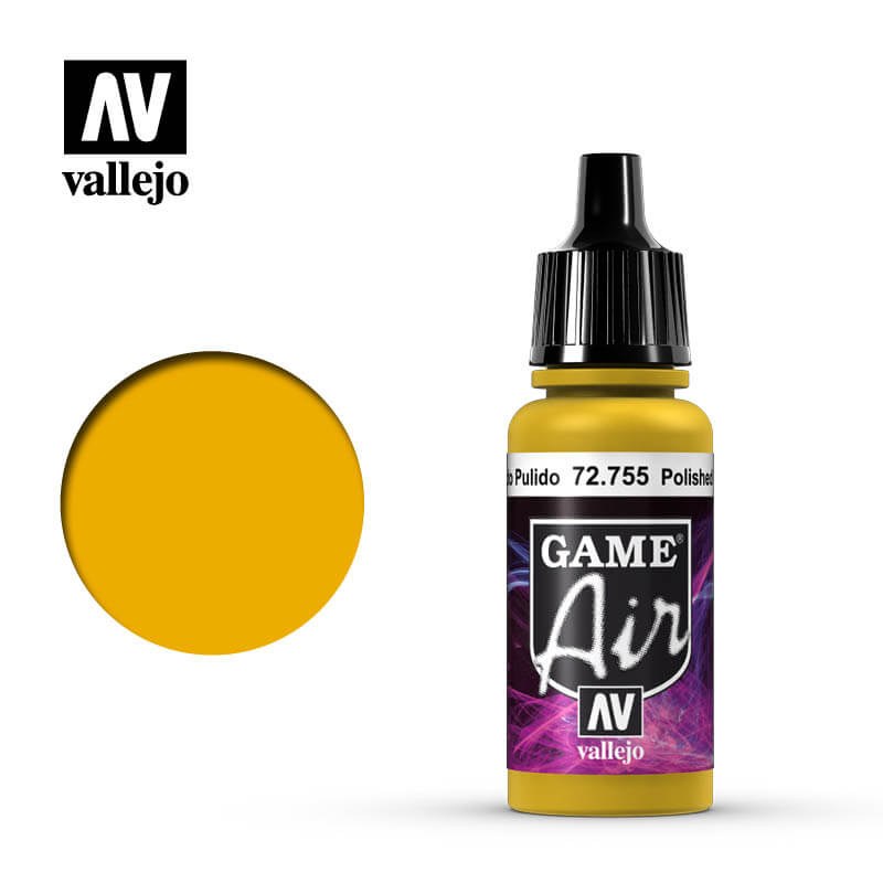 Peinture Vallejo: Game Air Polished Gold 17ml